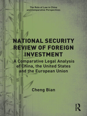 cover image of National Security Review of Foreign Investment